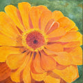 Zinnia Painting
