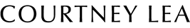 Courtney Lea logo in black