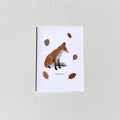 Fox "Thank You" Card