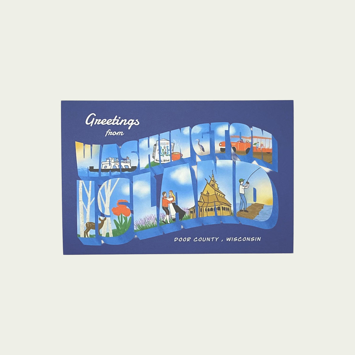 Greetings from Washington Island Postcard Set